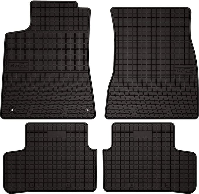 Wielganizator SolidPRO - Mercedes B W247 - Rubber Automatten - Zwarte Kleur - Pasvorm
