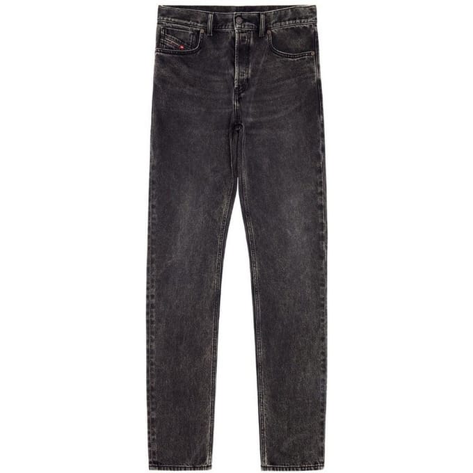 Diesel Heren D-Sark Washed Jeans (Zwart)