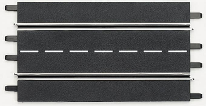 Carrera Racebaanonderdeel - DIGITAL 124/132/Evolution - Uitbreidingsset Standaard Rechte Stukken 34,5cm - 4 Baandelen onderdeel