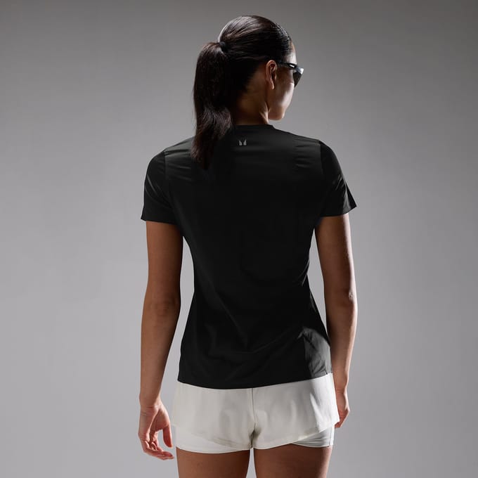 MP Dames Velocity Ultra Mesh T-Shirt - Zwart - M