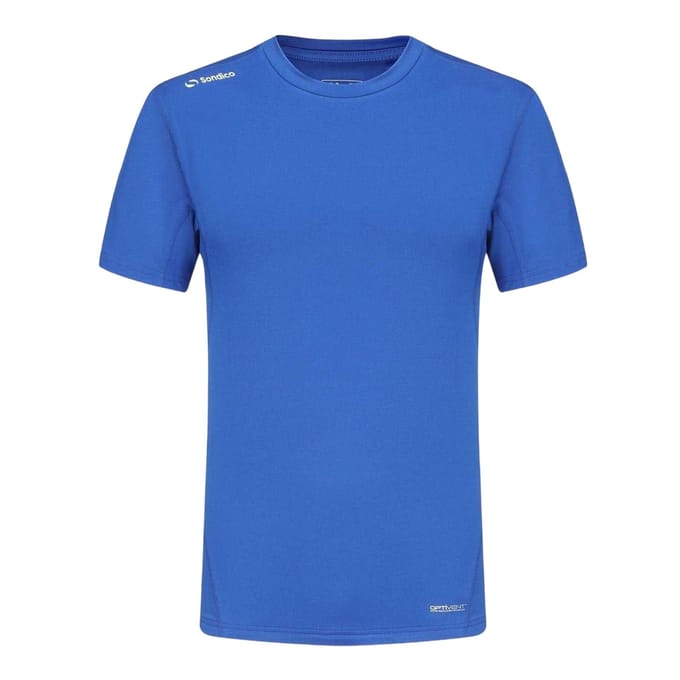 Sondico Effen basislaagshirt voor heren (Royaal Blauw)