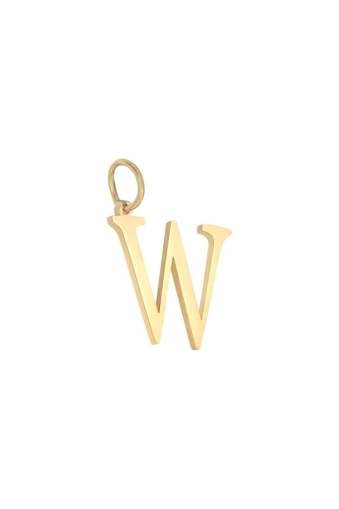 hanger - letter W, accessoire - kado - kerst