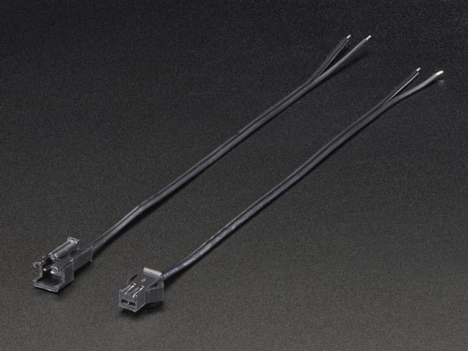 2-pin JST SM Plug + Receptacle Cable Set Adafruit 2880