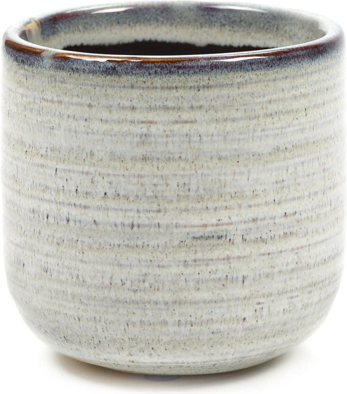 Serax Bloempot Sierpot Wit D 9.5 cm H 9 cm Voordeelaanbod Per 2 stuks