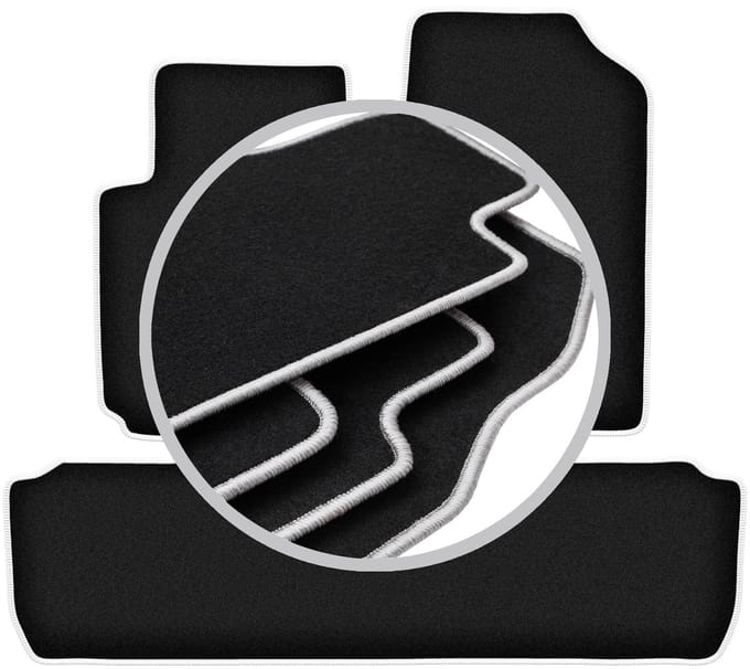 CARLUX-SILVER automatten voor: Citroen Xsara Picasso minivan (1997-2010)