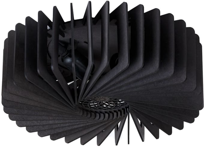 Blij Design - Plafondlamp Edge Ø 36 cm zwart