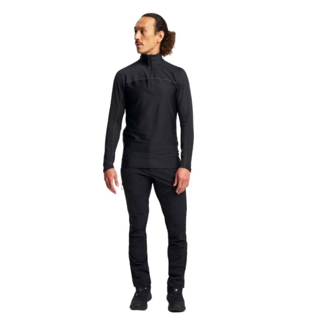 Tenson Txlite Base Half Zip Skipully heren Zwart 3XL