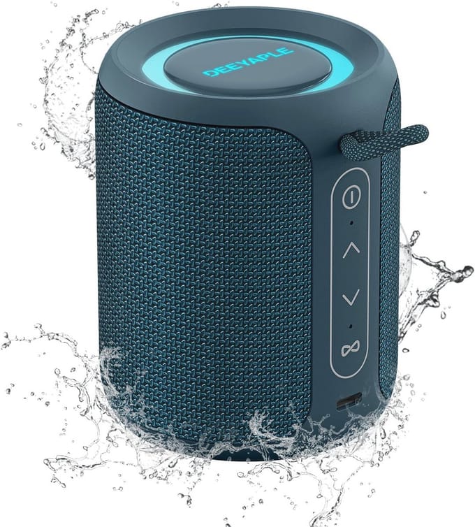 Bluetooth Luidspreker met Intensieve Bas, Waterdicht IPX7 en 10 Uur Batterijduur