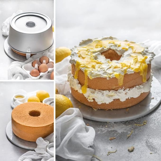Moule à Gâteau Angel Food en Aluminium 25 cm Decora
