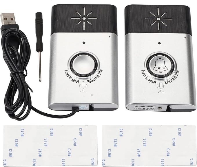 Draadloze Smart Deurbel met Camera en Tweeweg Audio | Slimme Intercom voor Huisbeveiliging