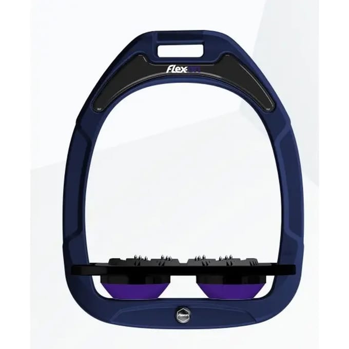 Platte Ultra Grip Beugels Marine/Zwart/Paarse Flex-On Green Composite