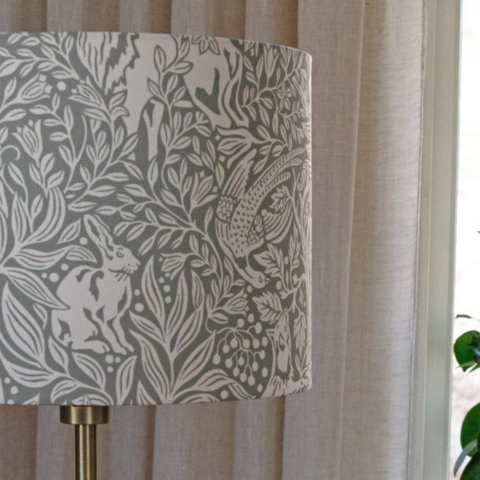 PR Home Vloerlamp Amy, Eldertree groen/goud, hoogte 150 cm, E27