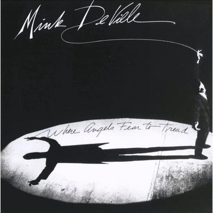 LP Plaat MINK DEVILLE Where Angels Fear To Tread 7801151 Atlantic 1983 Canada Rock Gebruikt