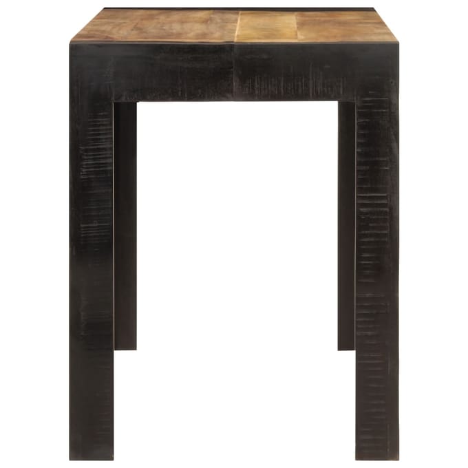 vidaXL - Eettafel - 120x60x76 - cm - massief - mangohout