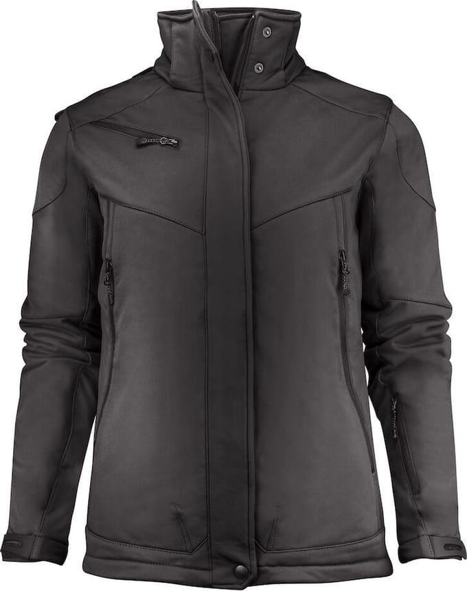Printer SOFTSHELL JACKET SKELETON LADY 2261041 - Zwart - L
