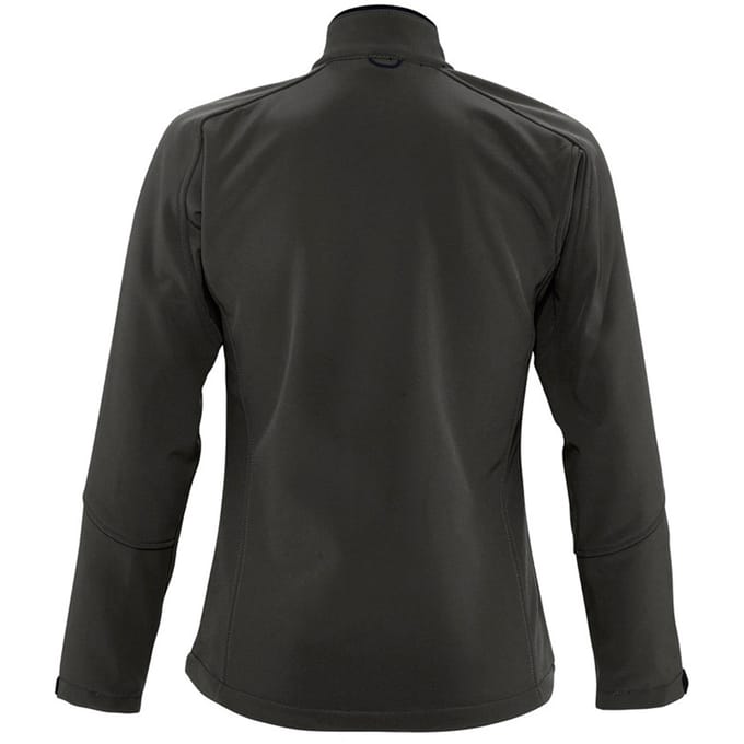 SOLS Dames/dames Roxy Soft Shell Jacket (ademend, winddicht en waterbestendig) (Houtskool)