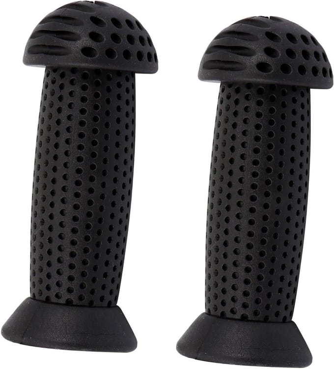Kinderfiets Handvatten - Antislip Grips - Veilig Fietsen - Ergonomisch Ontwerp - 10x4CM - Zwart