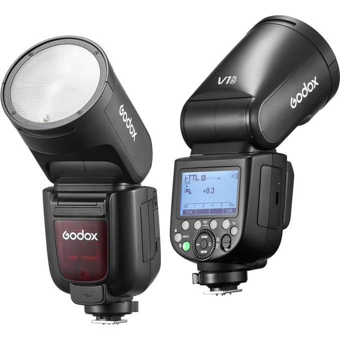 GODOX V1 PRO N 2.4G Draadloze Cameraflitser 1/8000s HSS 1.3s Hersteltijd met M/TTL Flitsmodus 10 US plug