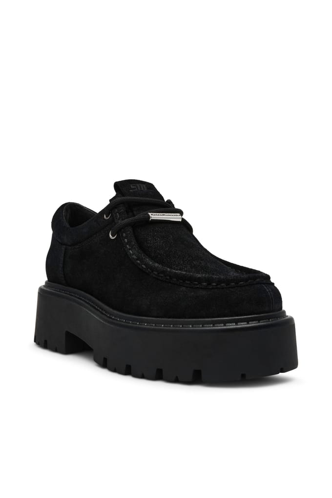 Steve Madden Offsetter Flat Shoes Black Suede Taglia: 39 | Mocassini Outlet | Donna | Nero