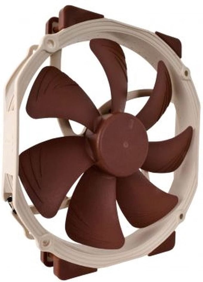 Noctua NF-A15 PWM PC-ventilator Beige, Bruin (b x h x d) 140 x 150 x 25 mm