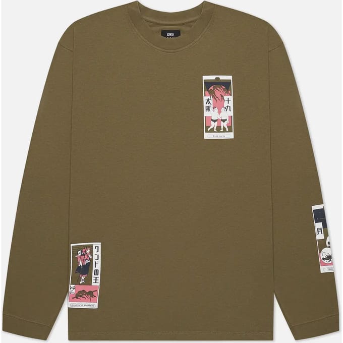 T-shirt met lange mouwen Edwin Tarot Deck II