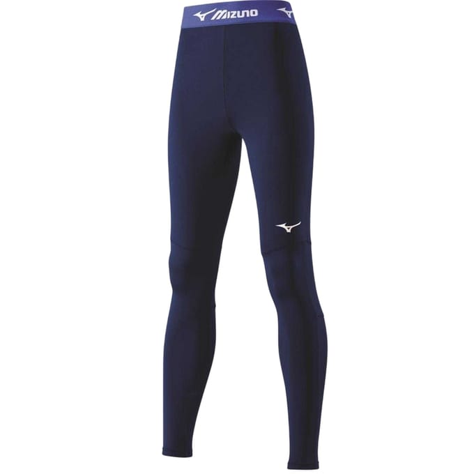 Mizuno Dames/Dames Uitgeruste Legging (Marine)