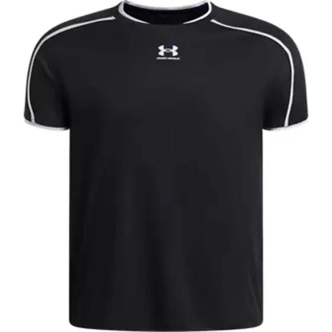 Under Armour Challanger T-shirts Kinder - Zwart - Maat 122 - 127 CM - Poly Jersey
