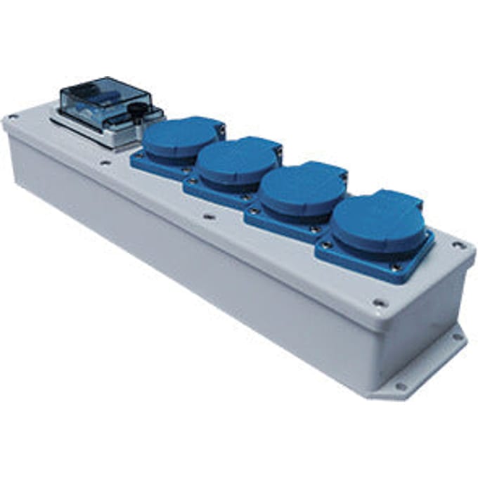 Hateha 4-Weg Industriële Stroomverdeeldoos 16A 230V IP44 - 12.212.083