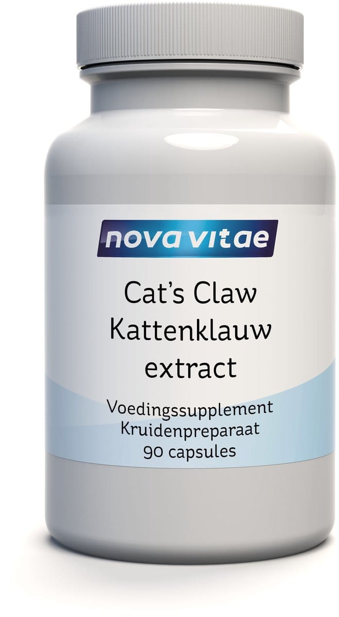 Nova Vitae - Kattenklauw Extract - Uncaria Tomentosa - 500 mg 90 capsules
