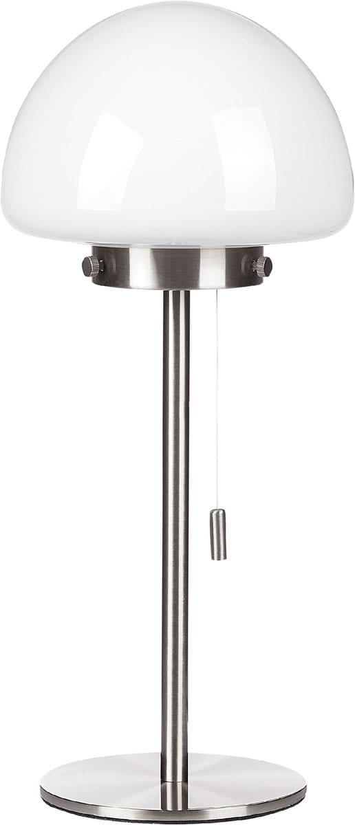 MORUGA - Tafellamp - Zilver - Glas