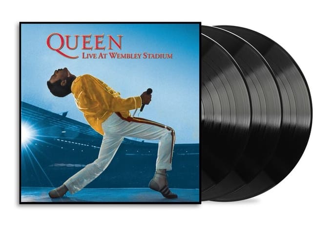 Queen LP - Live at Wembley Stadium 1986 - voor Geen - standaard