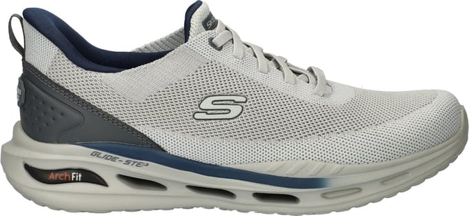 Skechers ARCH FIT ORVAN - KINCADE Heren Instappers - Grijs