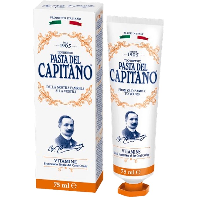Pasta del Capitano Vitamins Toothpaste 75 ml