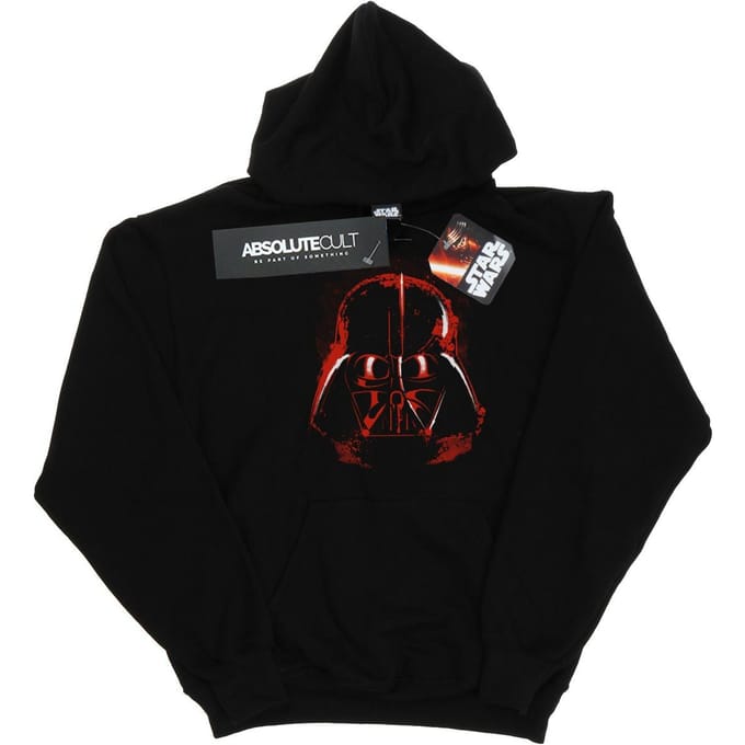 Star Wars Jongens Darth Vader Helm Hoodie (Zwart)