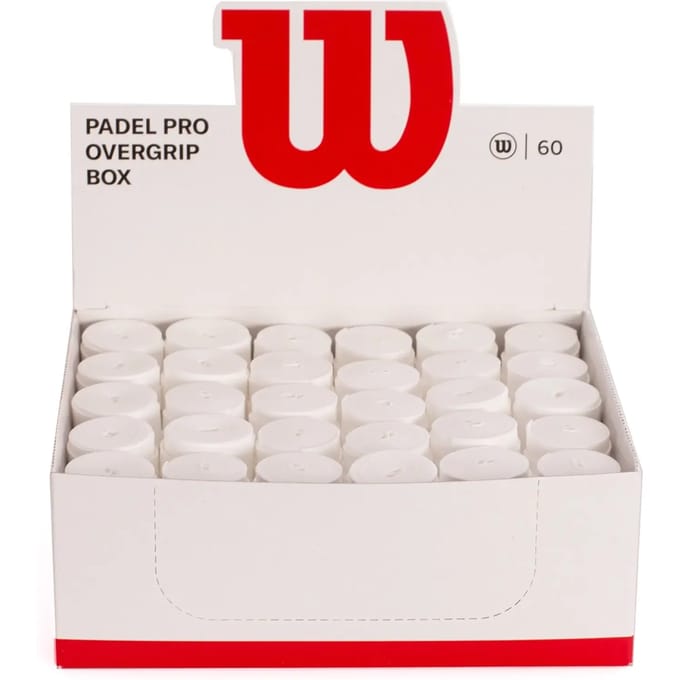 Set van 60 padel overgrips Wilson Pro