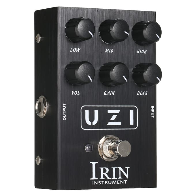 IRIN Gitaar Effectpedaal Mini Gitaar Heavy Rock Distortion Effect Simulator Kabinetsimulator zwart