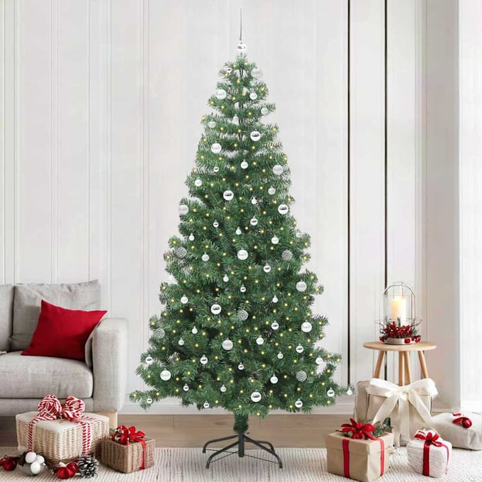 vidaXL Kerstboom Groen 240 cm PVC