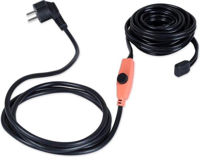 Flow Wire vorstbeschermingskabel 4m met thermostaat IP68