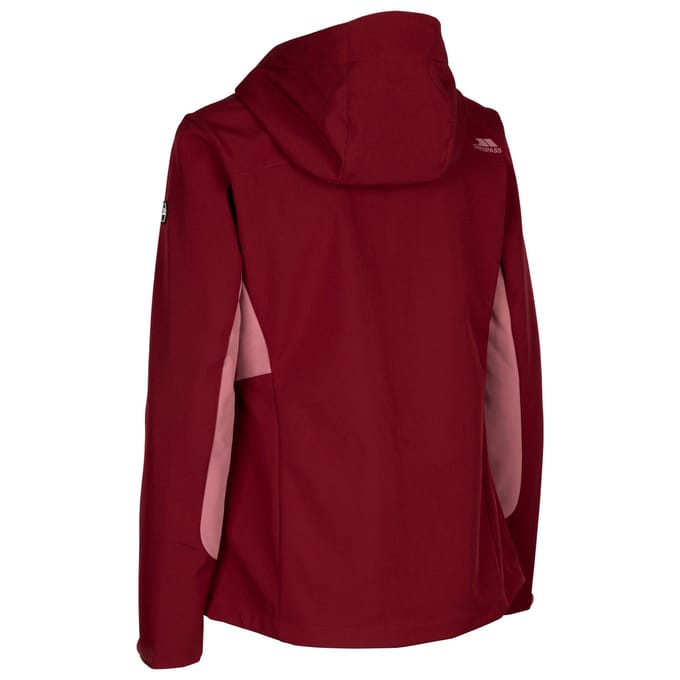 Trespass Dames/Dames Eckwood Soft Shell Jas (Donkere kers)