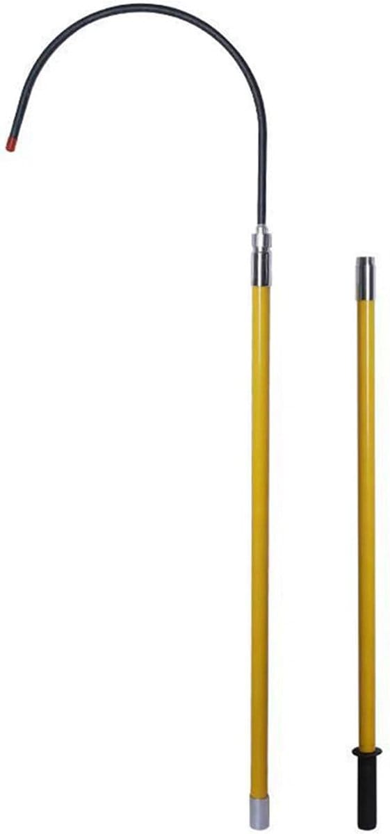 Reddingshaak - Noodhaak Veiligheidshaak - Veiligheid Reddingsoperaties - Hoogspanning Geïsoleerd - 300 cm - Geel