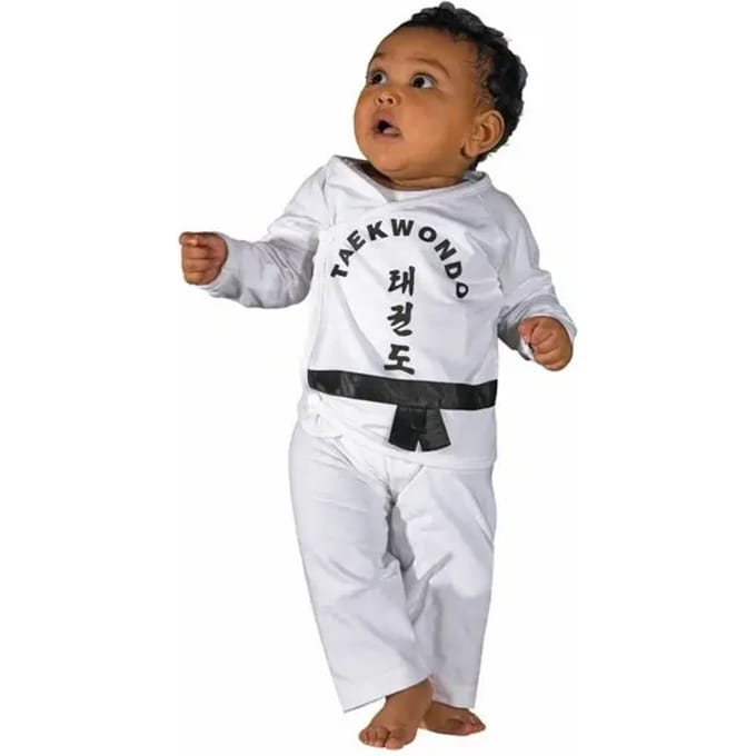Baby romper Kwon weiß Taekwondo
