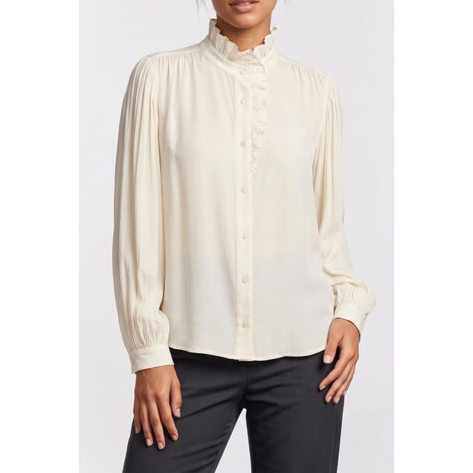 Alchemist Blouse Lux Ecru Maat: 40 | Longsleeves Outlet | Dames | Ecru