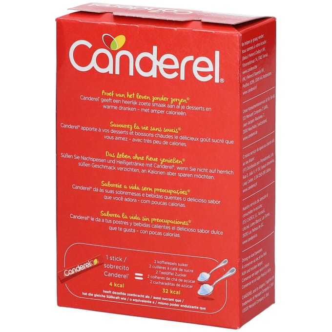 Canderel Sticks 100 Zakje