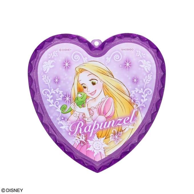 SHOBIDO - Disney Rapunzel Heart Case Cosmetic Set 5 pcs