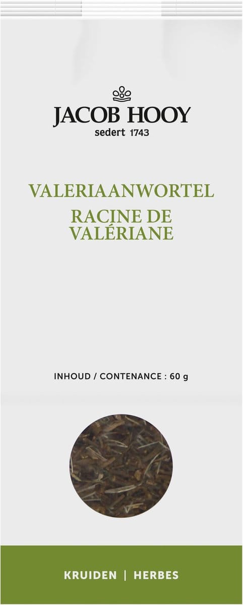 Jacob Hooy Valeriaanwortel 60 Gram