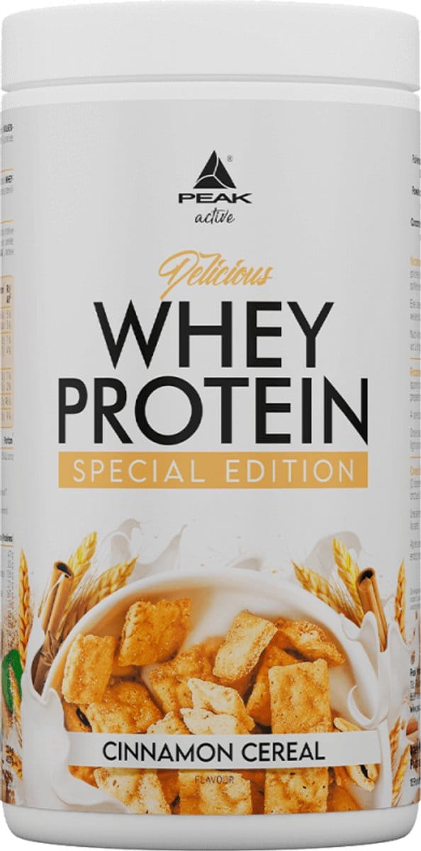Peak Delicious Whey Protein (450g) Cinnamon Cereal - Eiwitten - Wei-eiwit Mix