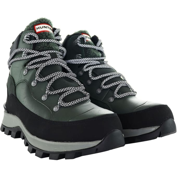 Hunter Explorer Heren Groen/Zwart Laarzen