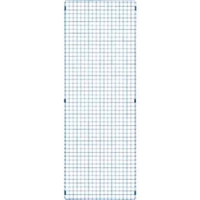 Gaaselement, van staal, B 750 x H 2086 mm, blauw