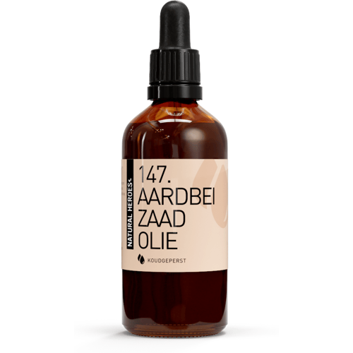 Natural Heroes Aardbeizaad Olie (Koudgeperst & Ongeraffineerd) - 100 ml