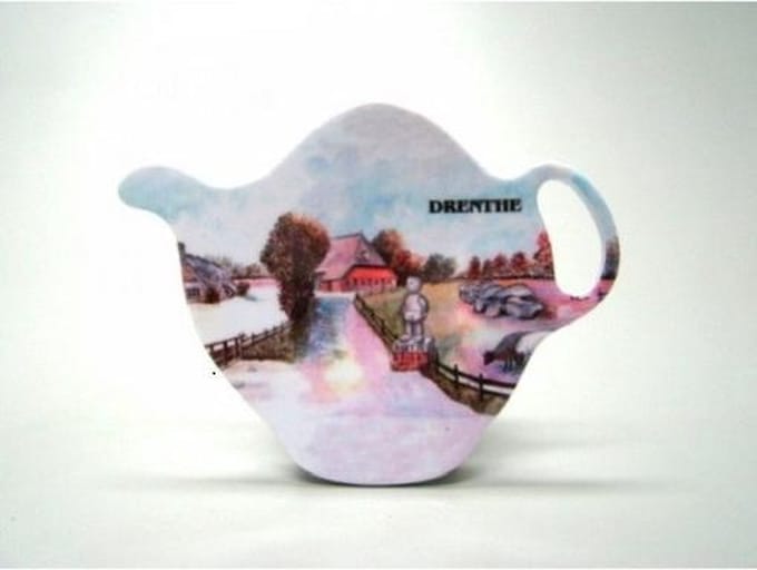 Theetip Drenthe – Melamine – Theezakjeshouder – 10 cm